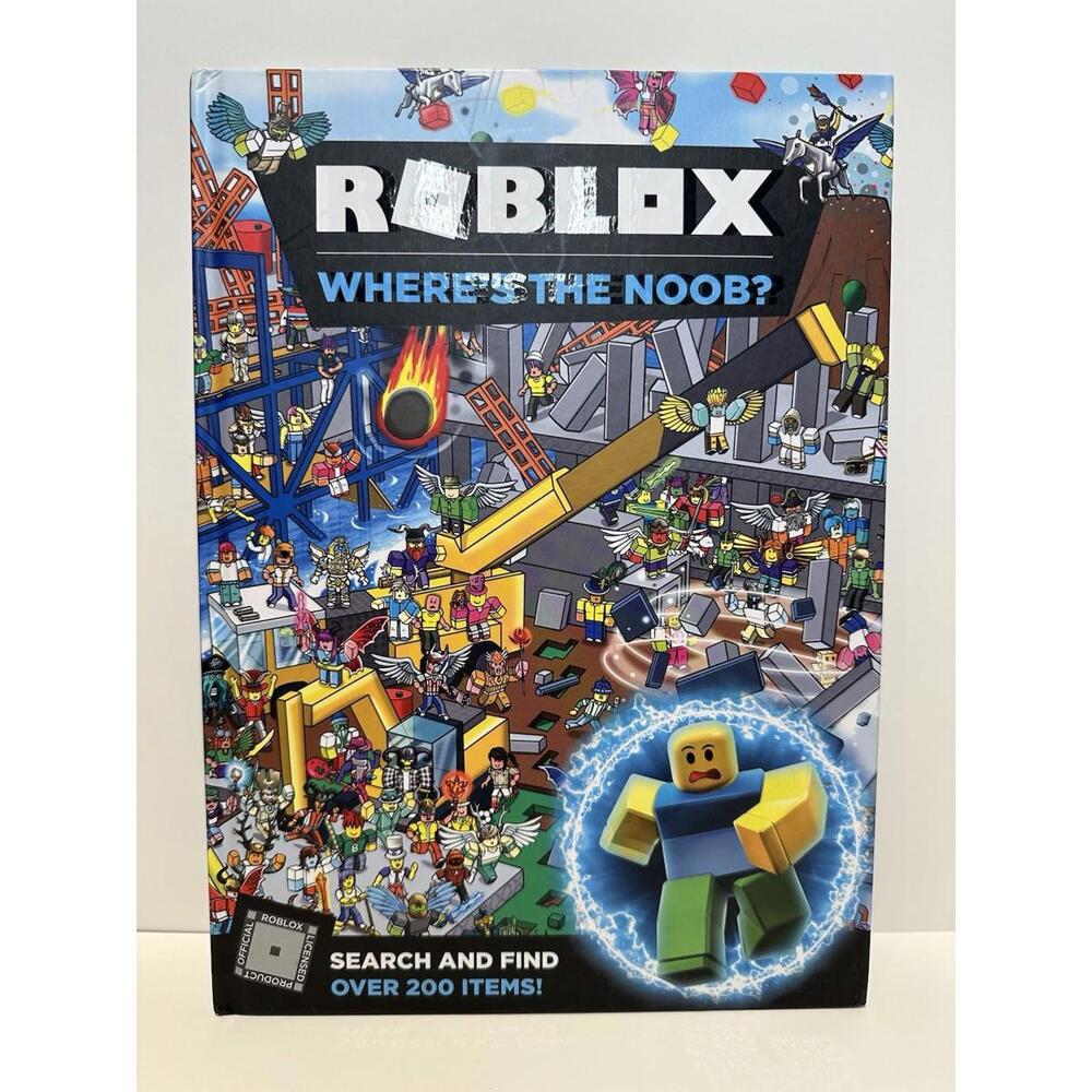 Roblox Where’s the Noob? Search & Find Book Over 200 Items Official Licensed